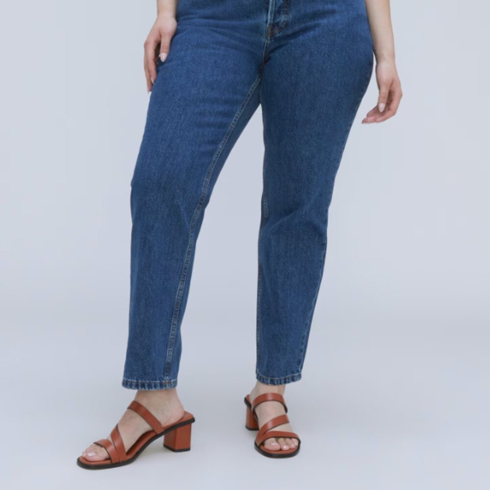 Everlane - The '90s Cheeky Hourglass Jean in Deep Atlantic | Size 25